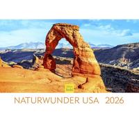 Edition Seidel Premium Calendar Natural Wonders USA 2026 Format DIN A4 Wall Calendar Nature Calendar America National Parks Bryce Grand Canyon Alabama Hills Monument Valley