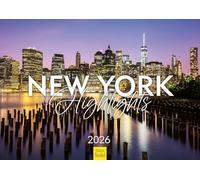 Edition Seidel Premium Calendar New York Highlights 2026 Format DIN A3 Wall Calendar USA America Big Apple Manhattan Empire State Building Central Park Skyline Metropolis