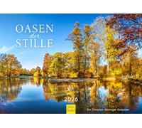 Edition Seidel Premium Calendar Oases of Silence 2026 Format DIN A3 Wall Calendar Europe Germany Spain Denmark England Austria Christian Müringer