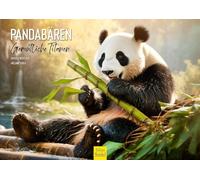 Edition Seidel Premium Calendar Panda Bears 2026 Format DIN A4 Wall Calendar Animal Calendar China Mountains Bamboo Forest Panda Panda Bear Mammals Melanie Viola