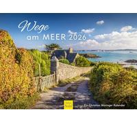 Edition Seidel Premium Calendar Paths by the Sea 2026 Format DIN A3 Wall Calendar England France Italy Germany Island Coast Sea Port Dunes Christian Müringer