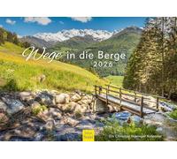 Edition Seidel Premium Calendar Paths into the Mountains 2026 Format DIN A3 Wall Calendar England France Italy Germany Island Coast Sea Port Dunes Christian Müringer