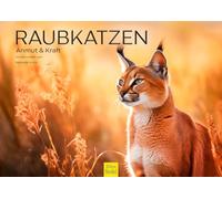 Edition Seidel Premium Calendar Predatory Cats Grace & Power 2026 Format DIN A3 Wall Calendar Animal Calendar Africa Wild Animal Predator Cat Lion Big Cat Tiger Cheetah Melanie Viola