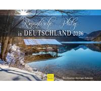 Edition Seidel Premium Calendar Romantic Places in Germany 2026 Format DIN A4 Wall Calendar Bavaria Baden-Württemberg Lower Saxony Hesse North Sea Baltic Sea Christian Müringer