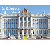 Edition Seidel Premium Calendar St. Petersburg 2026 Format DIN A4 Wall Calendar Europe Russia Hermitage Peterhof Port City Baltic Sea