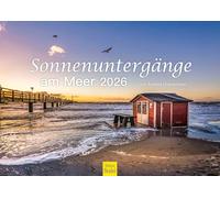Edition Seidel Premium Calendar Sunsets by the Sea 2026 Format DIN A3 Wall Calendar Germany North Sea Baltic Sea Wadden Sea Coast Island Andrea Dreegmeyer