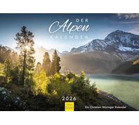 Edition Seidel Premium Calendar The Alpine Calendar 2026 Format DIN A3 Wall Calendar Europe Germany Italy Austria France Bavaria Tyrol South Tyrol Chamonix Christian Müringer