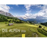 Edition Seidel Premium Calendar The Alps 2026 Format DIN A4 Wall Calendar Europe Nature Mountains Germany Austria Italy France