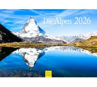 Edition Seidel Premium Calendar The Alps 2026 Format DIN A4 Wall Calendar Europe Nature Mountains Germany Austria Italy France
