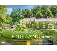 Edition Seidel Premium Calendar The Rural Charm of England 2026 Format DIN A3 Wall Calendar England Cornwall Dorset Sussex Castle Cottages Idyllic Villages British Christian Müringer