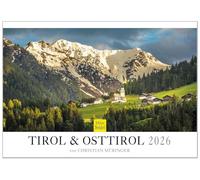 Edition Seidel Premium Calendar Tyrol & East Tyrol 2026 Format DIN A3 Wall Calendar Tyrol South Tyrol East Tyrol Styria Salzburg Land Alm Valley Lake Mountains Christian Müringer