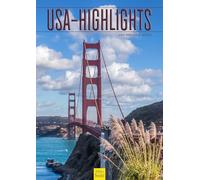Edition Seidel Premium Calendar USA Highlights 2026 Format DIN A3 Wall Calendar America San Francisco Chicago Boston Las Vegas Miami New York San Diego Skyline Melanie Viola