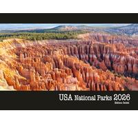 Edition Seidel Premium Calendar USA National Parks 2026 Format DIN A4 Wall Calendar USA America Grand Canyon Zion Yosemite Bryce