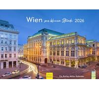 Edition Seidel Premium Calendar Vienna on the Blue Hour 2026 Format DIN A3 Wall Calendar Europe Austria Capital Danube Metropolis Skyline Rainer Mirau