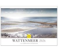Edition Seidel Premium Calendar Wadden Sea 2026 Format DIN A3 Wall Calendar Germany North Sea Watt North Sea Coast Nature Reserve Christian Müringer