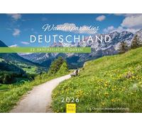 Edition Seidel Premium Calendar Wanderparadies Germany 2026 Format DIN A3 Wall Calendar Nature Calendar 12 Fantastic Tours Information Highlights Hiking Paths Hiking Christian Müringer