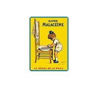 Éditions Clouet 29078 Poster Sign Plaque Savon Malaceine Redon 15 x 21 cm CP Metal
