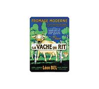 Éditions Clouet 29227 Poster Sign Plaque The Laughing Cow Modern 15 x 21 cm Metal