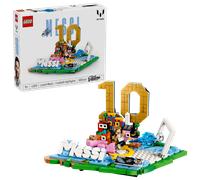LEGO Editions Lionel Messi - Football Highlights Toy - 3D Display Model Kit w/Collectible Minifigure - Kids' Room Decor - Gift for 10+ Year Old Boys, Girls & Adult Sports Fans - 43011
