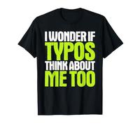 Editor I Wonder If T-Shirt