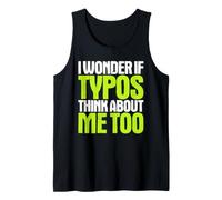 Editor I Wonder If Tank Top