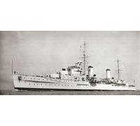 Editorial HMS Penelope. An Arethusa-class light cruiser of the Royal Navy. She was torpedoed and sunk by German U-boat U-410 near Naples with great loss of life on 18 February 1944. From British