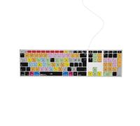Editors Keys Ableton Live Compatible Keyboard AB10 Core - Wired USB-C - Backlit - 150+ Colour-Coded Shortcuts - Mac & PC - UK/Euro English Layout (Mac Edition)