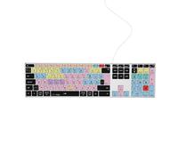 Editors Keys Avid Pro Tools Compatible Keyboard AB10 Air - Wireless Backlit - 150+ Colour-Coded Shortcuts - Mac & PC - UK/Euro English Layout. Can pair with 3 devices
