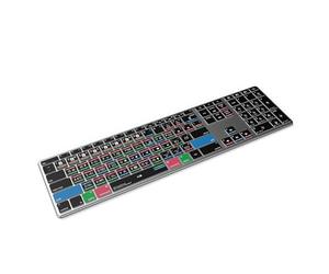 Editors Keys Keyboard Compatible with Davinci Resolve | Backlit and Wireless | Mac version Bluetooth 5.0, 100+ Resolve Shortcuts, Adjustable Backlight, Long Battery Life