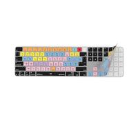 Editors Keys Keyboard Cover Compatible with Avid Pro Tools - For Apple Magic Keyboard with Touch ID & USB-C - Fits UK, US, EU Layouts - Mac Keyboard Cover (2025 Onwards)