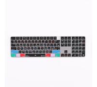 Editors Keys Logic Pro Keyboard Cover Compatible with Apple Magic Numeric Keyboard - Silicone Protective Skin with Logic Pro Shortcuts - Fits TouchID and Non-TouchID Models