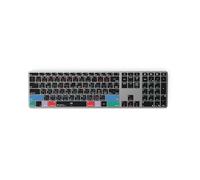 Editors Keys Logic Pro Wireless Backlit Shortcut Keyboard - Bluetooth 5.0, 100+ Logic Pro Shortcuts, Designed for Mac, Adjustable Backlight, Long Battery Life