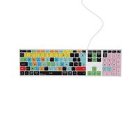 Editors Keys Steinberg Cubase Compatible Keyboard AB10 Core - Wired USB-C - Backlit - 150+ Colour-Coded Shortcuts - Mac & PC - UK/Euro English Layout