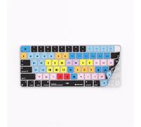 Editors Keys Video Editing Keyboard Cover for Avid Media Composer - Compatible with Apple Magic Keyboard (Non-Numeric) with/Without TouchID - Elevate Your Editing Skills