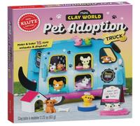 Editors of Klutz Mini Clay World Pet Adoption Truck Paperback Book Editors of Klutz Multicolor