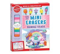 Editors of Klutz MYO Mini Erasers Kawaii Style Multiple-component retail product in White Editors of Klutz White