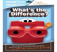 Editors of Mental Floss Mental Floss: What's the Difference? Paperback Book Editors of Mental Floss Multicolor