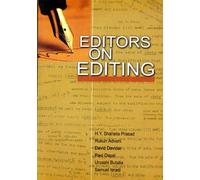 EDITORS ON EDITING