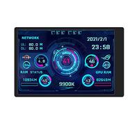 EDIY 3.5 inch IPS USB Mini Screen AIDA64 PC CPU RAM HDD Data Monitor Computer Temperature Display Type-C Sub Screen