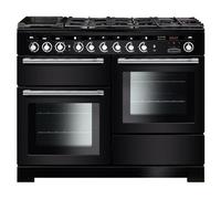 Belling Farmhouse 110 DFT Range cooker Electric Gas Black