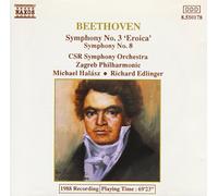 Edlinger:Halasz:Slovak Po - Beethoven: Symphonies Nos. 3 & 8