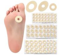 EDLMKM 180PCS Corn Cushions, Self Adhesive Callus Pads, Latex Sponge Corn Plasters, Soft Latex Foam Pads, Footcare Corn Caps, Foot Protectors Reduce Foot and Heel Pain, Oval Shaped Toe