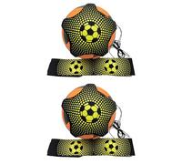 EDLMKM 2 Pcs 5 Claw Football Kick Trainer with Flexible Adjustment Belt, Footballs Training Equipment, Hands Free Training Aid Football Skills Practice, FFootball on a String, FFootball Trainer