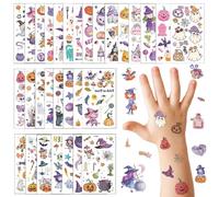 EDLMKM 30 Sheets Halloween Glitter Tattoos for Kids, Temporary Tattoo Stickers for Halloweenn, HHalloween Temporary Tattoos for Kidss, Kids Halloween Tattooss, Party Bag Fillers for Halloweenn