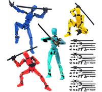 EDLMKM 4 Pack Assembly Completed T13 Action Figure T13 Action Figure S