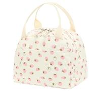 EDLMKM 9.5L Insulated Lunch Bag for Kids & Women, Cute Corduroy Cool Bag Lunch Box Container, Foldable Cooler Bag with Insulated Liner Thermal Meal Prep Tote for Work School Outdoor Camping Picnic