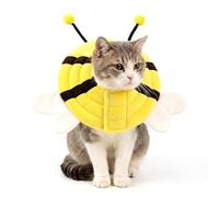 EDLMKM Soft Dog Cone Collar After Surgery, Pet Protective Neck Cone Cats, Adjustable Neck Recovery Collar for Pets, Comfortable, Prevents Licking & Biting Wounds, for Small Dogs Cats and Kittens