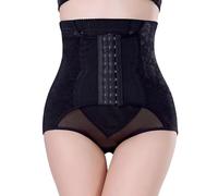 EDLMKM Women's Shapewear Underpants, Waist Trainer Butt Lifter, Tummy Control Panty Girdle, High Waisted Shapewear for Women, Soft and Comfortable Body Shaper for Women Black