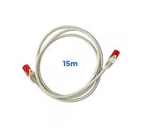 EDM 56039 Cable Utp 6 Hose Rj45 Copper Lszh, Grey, 15 M, Grey