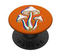 EDM Rave Outfits Festival Electronic Music Trippy Mushroom PopSockets Adhesive PopGrip